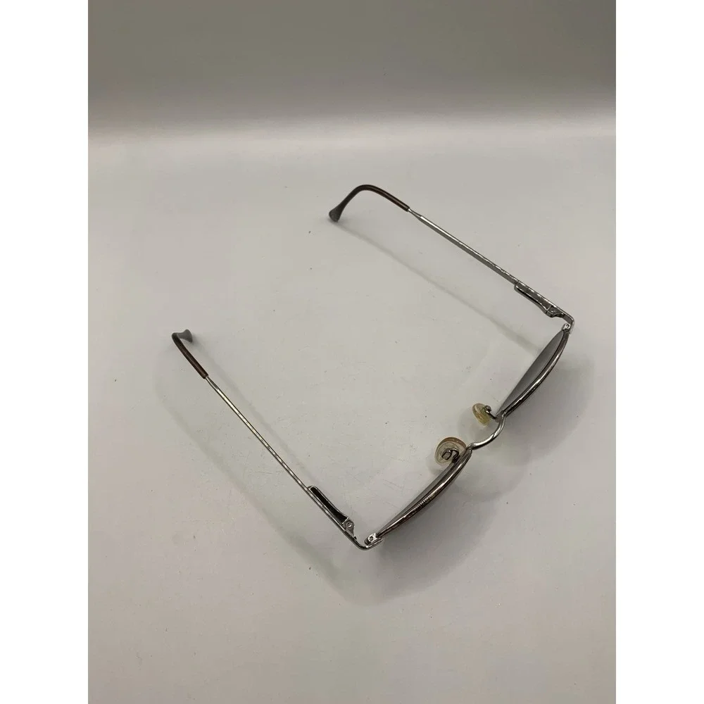 Marchon Eyeglasses Legacy 50-20-145 Tortoise Silver Frame Only Made in Italy